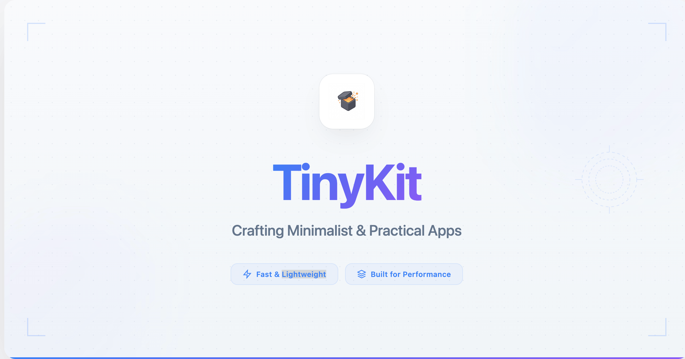 TinyKit - Crafting Minimalist & Practical Apps